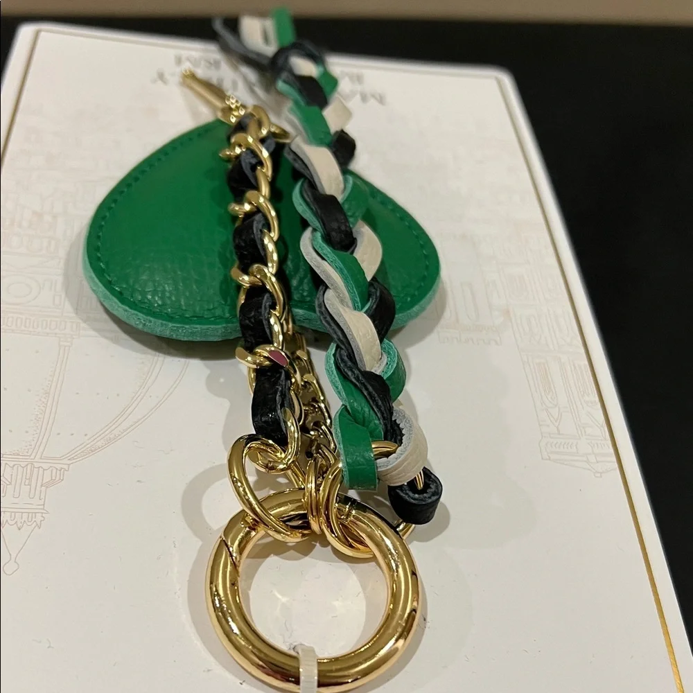 La Via | Italian Leather Heart Bag Charm 💚 - Picture 12 of 12